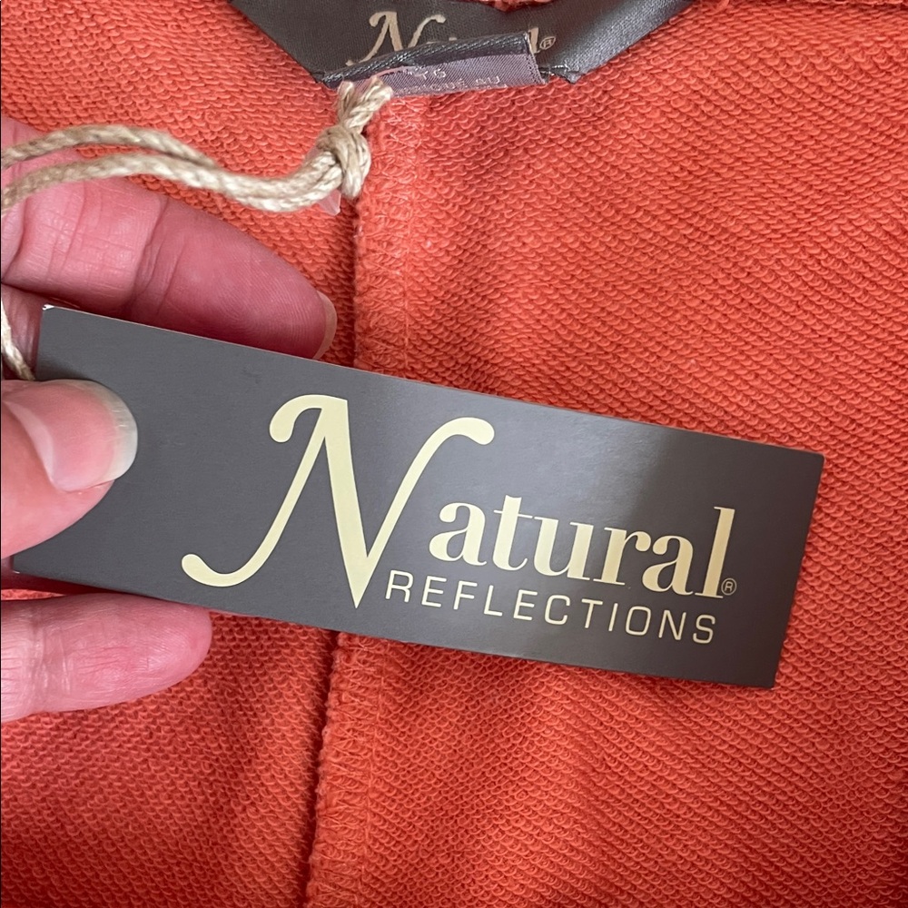 Natural Reflections Women's Coral Casual Soft Knit Shorts size XL New with Tags - Picture 4 of 5